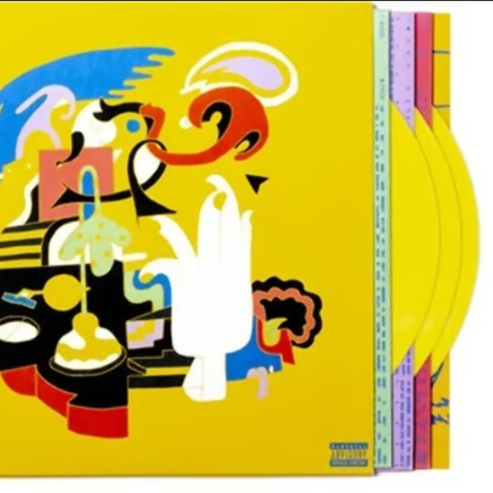Mac Miller Faces 3-LP ~ Ltd Ed Colored Vinyl (Yellow) ~ New/Sealed!
